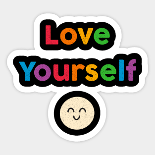 Love Yourself Sticker